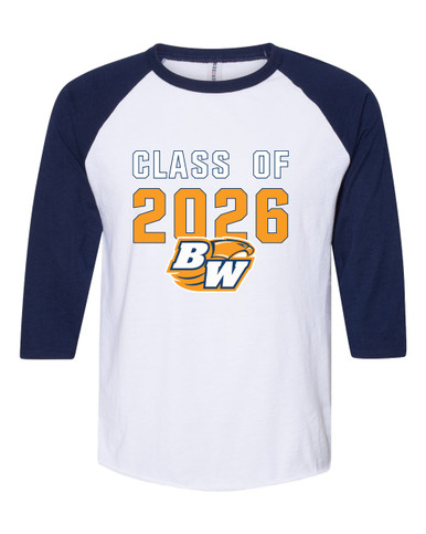 Briar Woods Falcons Class of 2026 Women's Baseball T-Shirt