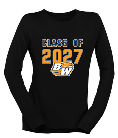 Briar Woods Falcons Class of 2027 Women's Premium LS T-Shirt