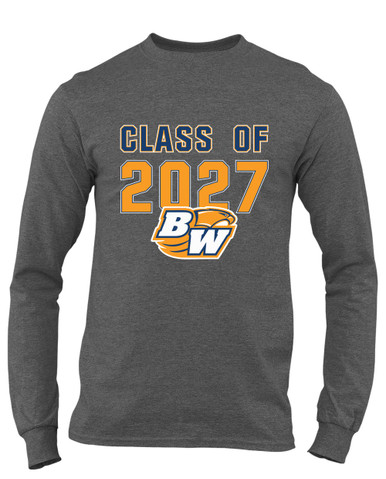 Briar Woods Falcons Class of 2027 Men's LS T-Shirt