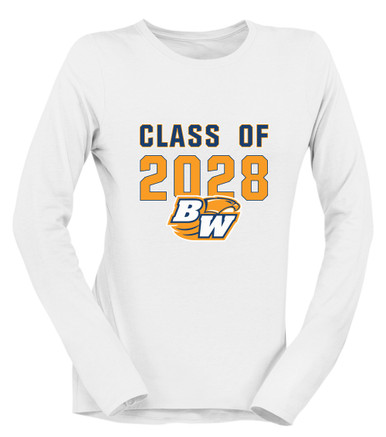 Briar Woods Falcons Class of 2028 Women's LS T-Shirt
