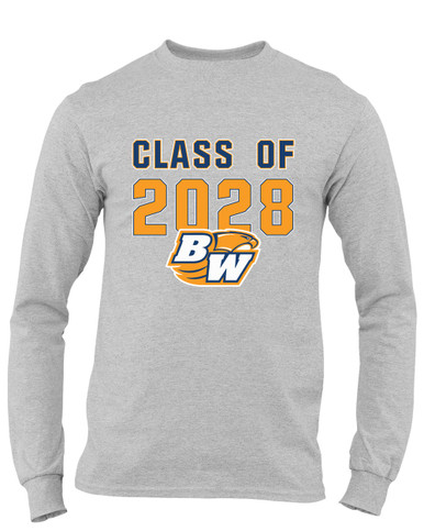 Briar Woods Falcons Class of 2028 Men's LS T-Shirt