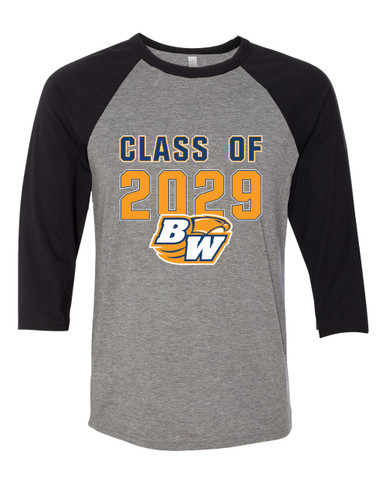 Briar Woods Falcons Class of 2029 Women's Baseball T-Shirt