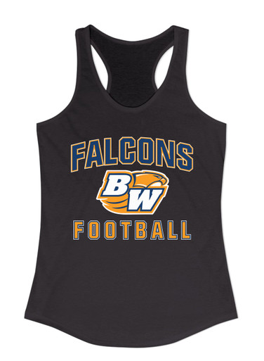 Briar Woods Falcons Football #1 Women's Tank Top