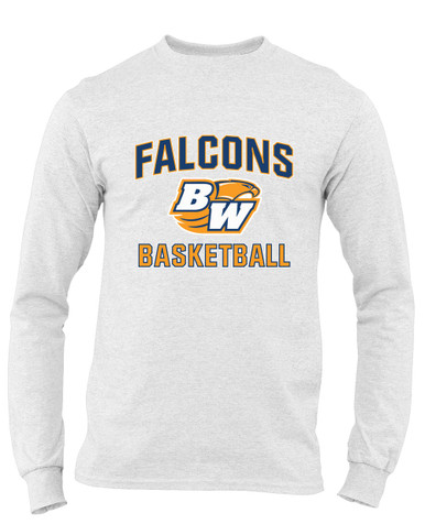 Briar Woods Falcons Basketball #1 Men's LS T-Shirt