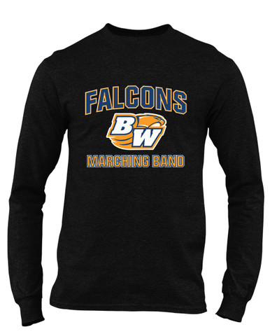 Briar Woods Falcons Marching Band Men's LS T-Shirt