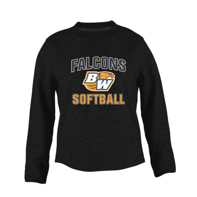 Briar Woods Falcons Softball #1 Women's Sweatshirt
