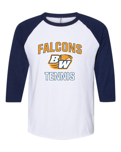 Briar Woods Falcons Tennis Men's Baseball T-Shirt