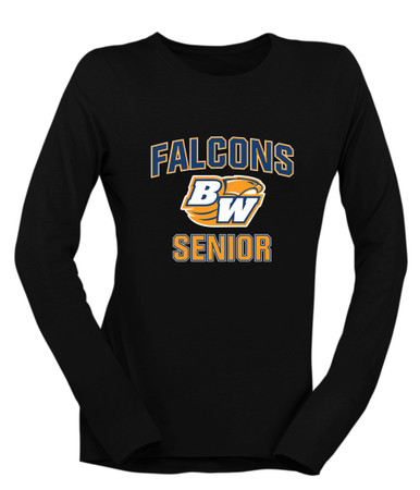 Briar Woods Falcons Senior #1 Women's LS T-Shirt