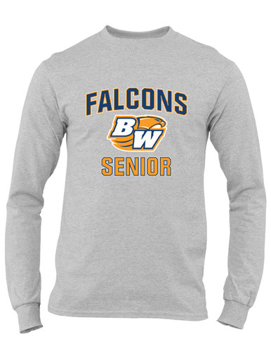 Briar Woods Falcons Senior #1 Men's LS T-Shirt