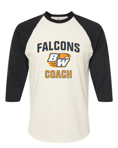 Briar Woods Falcons Coach Women's Baseball T-Shirt