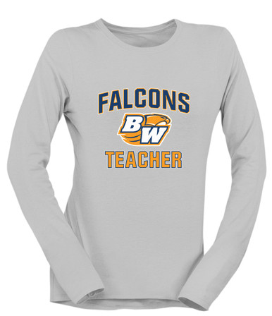 Briar Woods Falcons Teacher Women's LS T-Shirt