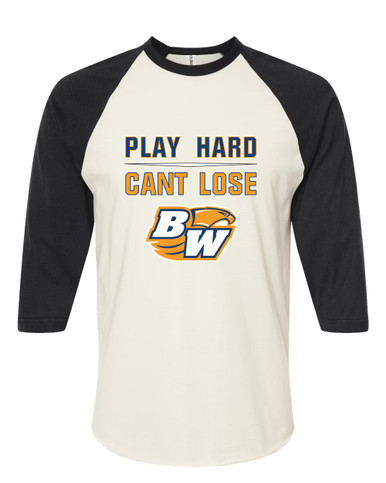 Briar Woods Falcons Play Hard, Can't Lose Women's Baseball T-Shirt