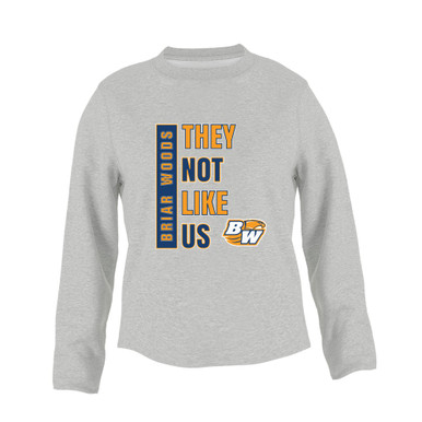 Briar Woods Falcons They Not Like Us #1 Women's Sweatshirt