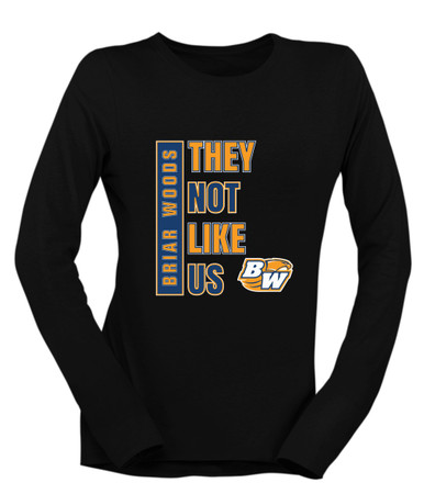 Briar Woods Falcons They Not Like Us #1 Women's Premium LS T-Shirt