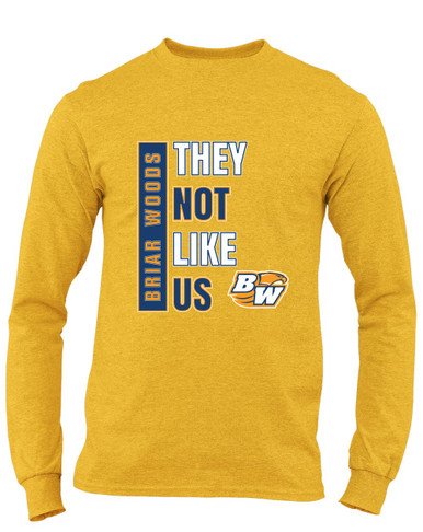 Briar Woods Falcons They Not Like Us #1 Men's LS T-Shirt