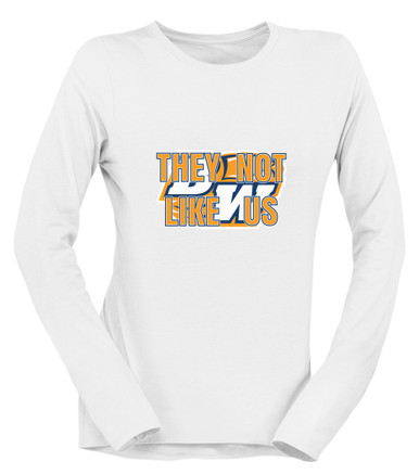 Briar Woods Falcons They Not Like Us #2 Women's LS T-Shirt