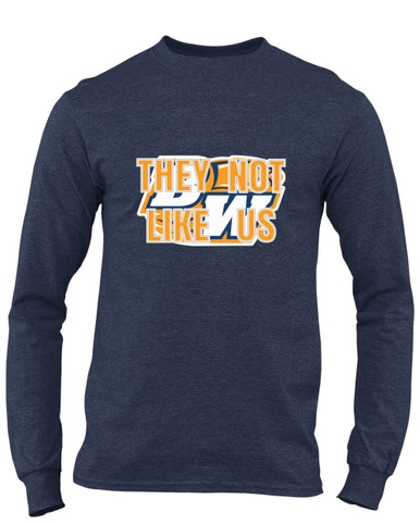 Briar Woods Falcons They Not Like Us #2 Men's LS T-Shirt