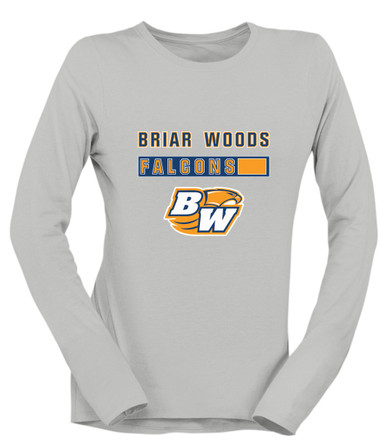 Briar Woods Falcons Mascot #7 Women's Premium LS T-Shirt