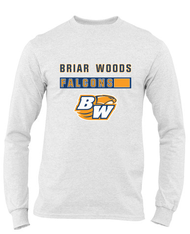 Briar Woods Falcons Mascot #7 Men's Premium LS T-Shirt