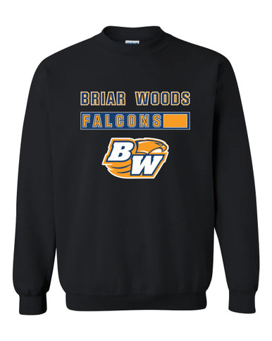 Briar Woods Falcons Mascot #7 Men's Sweatshirt