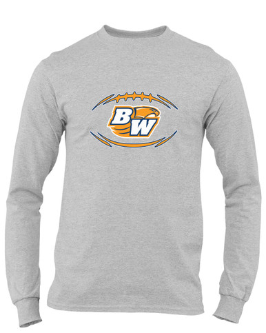 Briar Woods Falcons Football #3 Men's LS T-Shirt