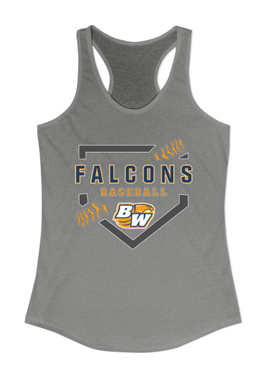 Briar Woods Falcons Baseball #2 Women's Tank Top
