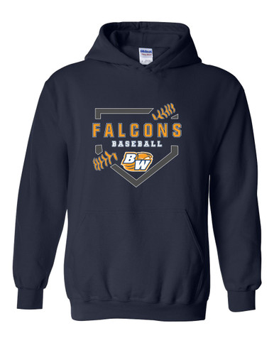 Briar Woods Falcons Baseball #2 Men's Hoodie