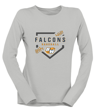 Briar Woods Falcons Baseball #2 Women's Premium LS T-Shirt