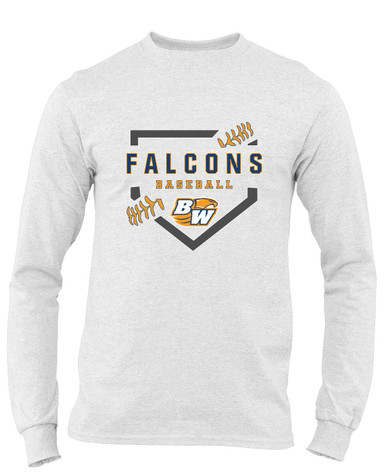 Briar Woods Falcons Baseball #2 Men's Premium LS T-Shirt