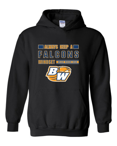 Briar Woods Falcons Mindset Men's Hoodie