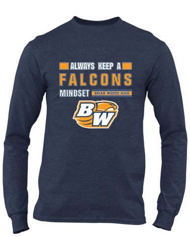 Briar Woods Falcons Mindset Men's Premium LS T-Shirt