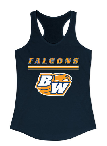 Briar Woods Falcons Mascot #8 Women's Tank Top