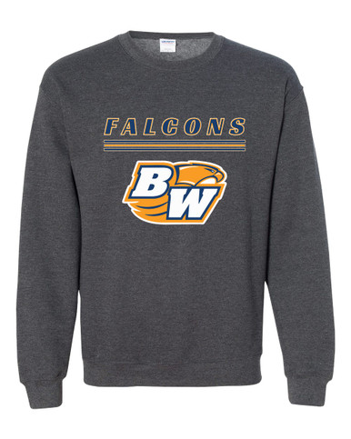 Briar Woods Falcons Mascot #8 Men's Sweatshirt