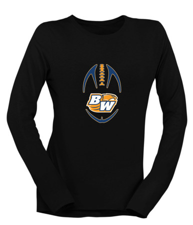 Briar Woods Falcons Football #4 Women's LS T-Shirt