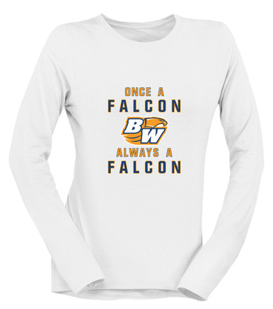 Briar Woods Falcons Once A Women's LS T-Shirt