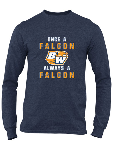 Briar Woods Falcons Once A Men's Premium LS T-Shirt