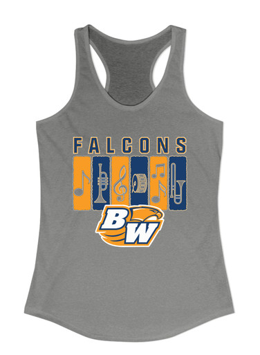 Briar Woods Falcons Band # 2 Women's Tank Top