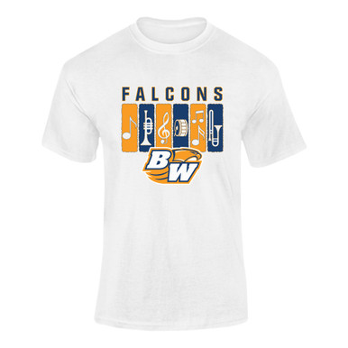 Briar Woods Falcons Band # 2 Men's SS T-Shirt