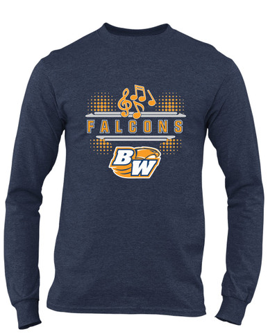 Briar Woods Falcons Band # 3 Men's Premium LS T-Shirt