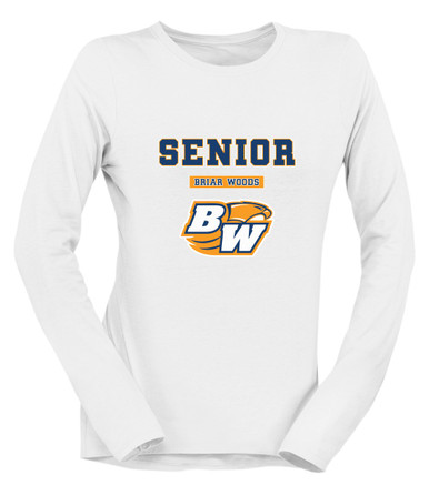 Briar Woods Falcons Senior #2 Women's LS T-Shirt