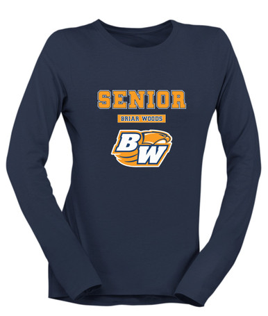 Briar Woods Falcons Senior #2 Women's Premium LS T-Shirt