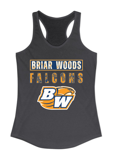Briar Woods Falcons Mascot #9 Women's Tank Top
