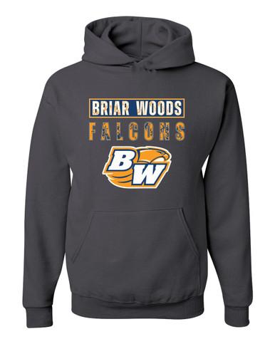Briar Woods Falcons Mascot #9 Men's Premium Hoodie