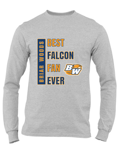 Briar Woods Falcons Best Falcon Fan Men's Premium LS T-Shirt