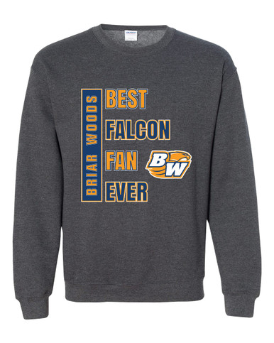 Briar Woods Falcons Best Falcon Fan Men's Sweatshirt