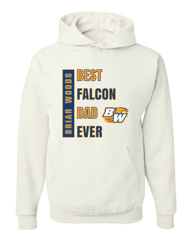 Briar Woods Falcons Best Falcon Dad Men's Premium Hoodie