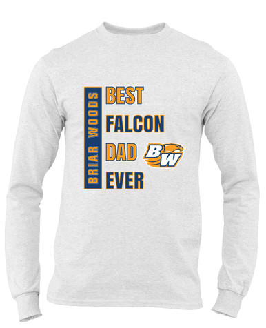 Briar Woods Falcons Best Falcon Dad Men's Premium LS T-Shirt