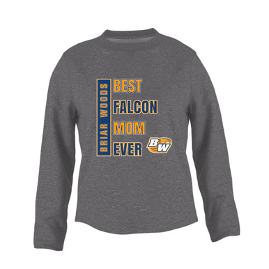 Briar Woods Falcons Best Falcon Mom Women's Sweatshirt