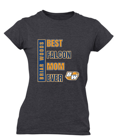 Briar Woods Falcons Best Falcon Mom Women's SS T-Shirt