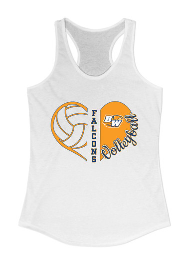 Briar Woods Falcons Heart Volleyball Women's Tank Top